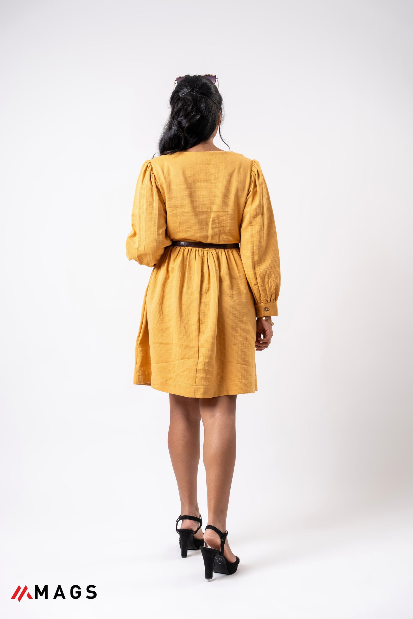 Honey Mist Gauze dress