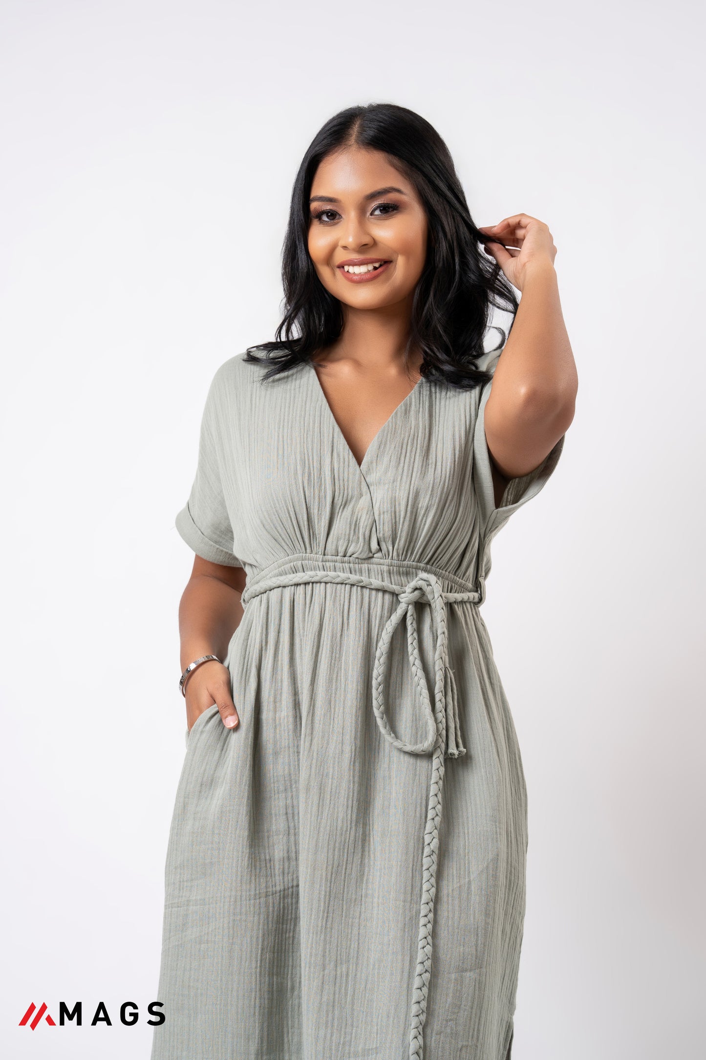 Lush Leaf Luxe Dress