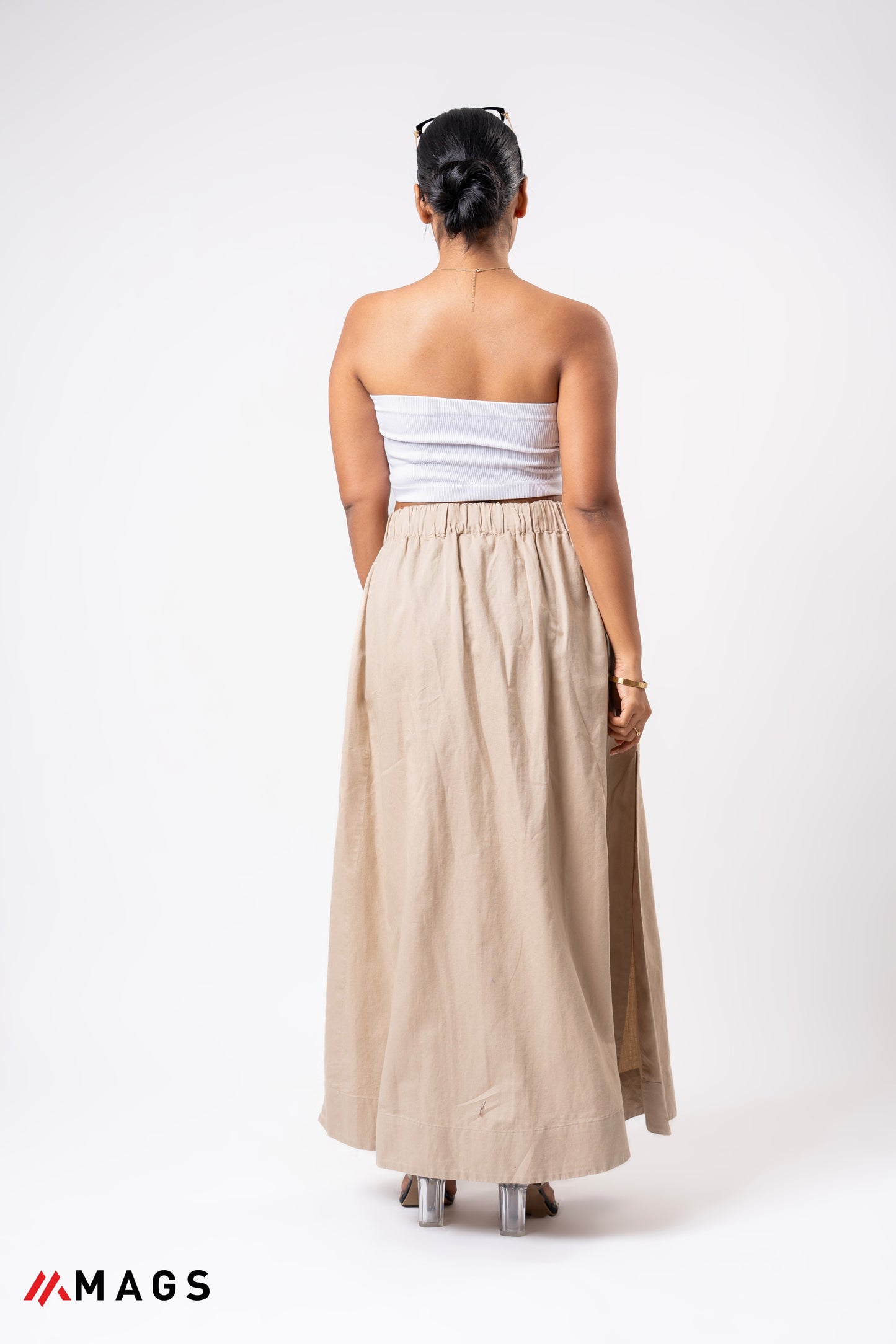 Linora Side Slit Skirt