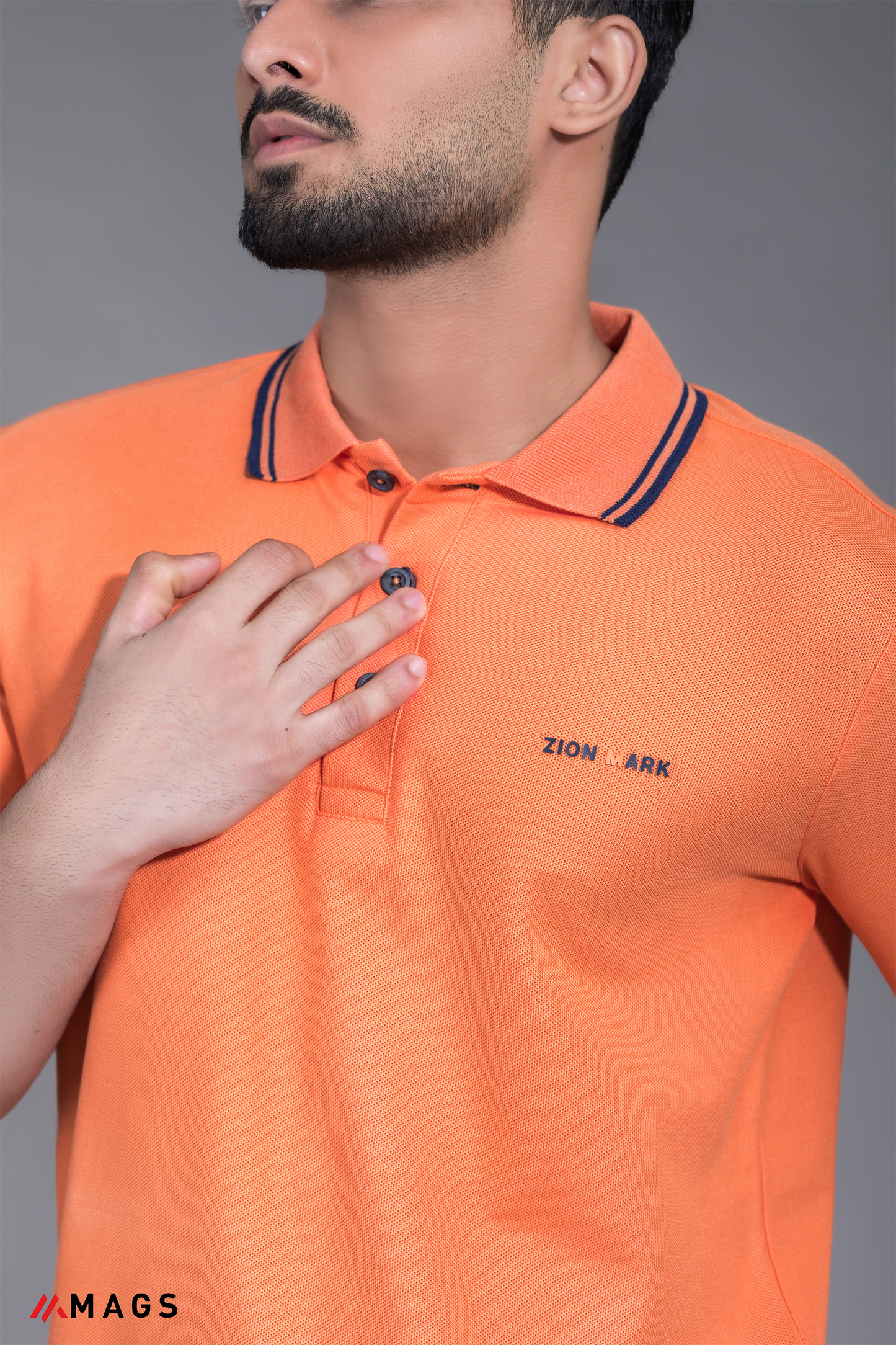 Zion Mark Crest Collar Shirt