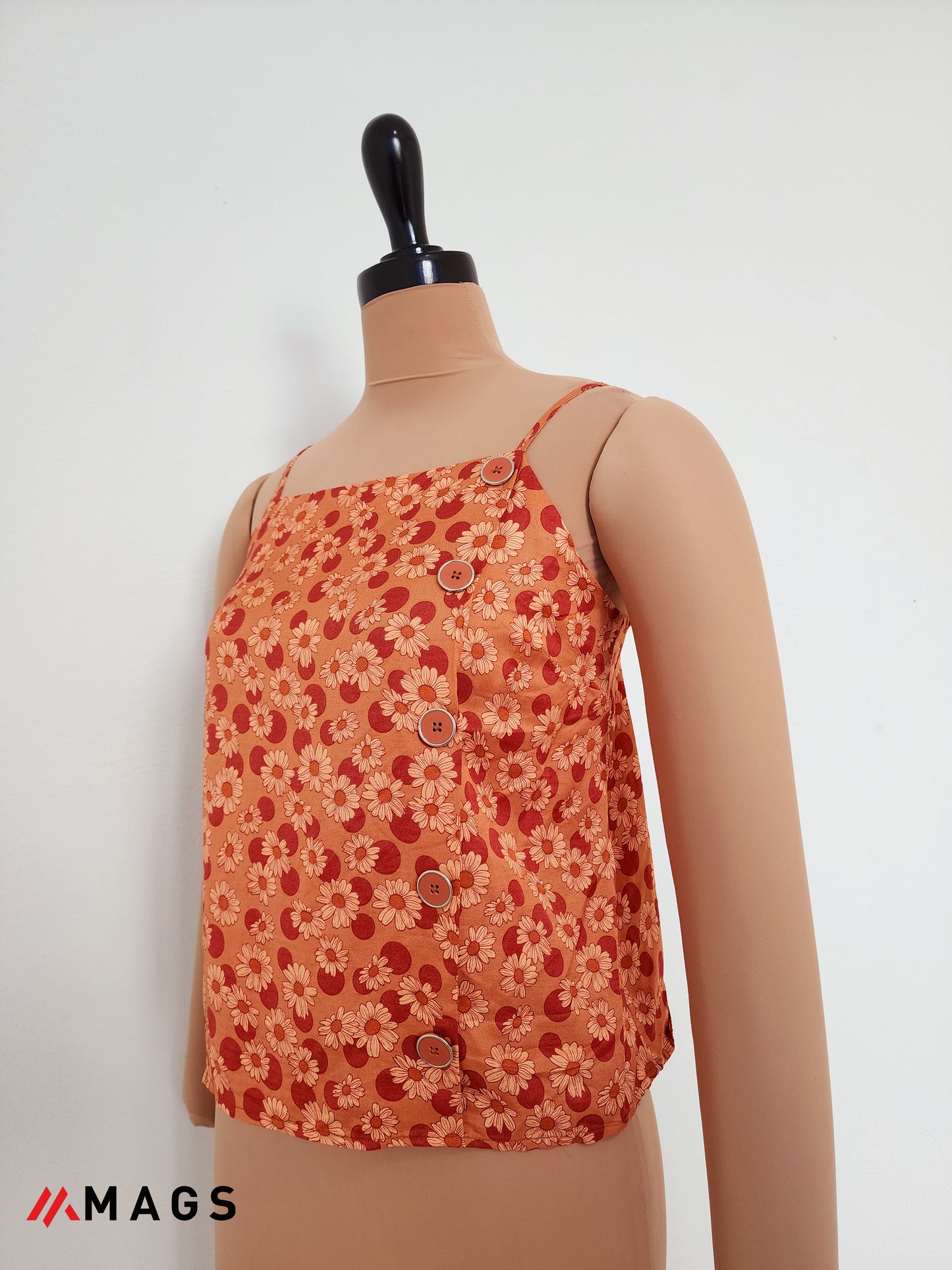 Flora Flick Cute Crop Top