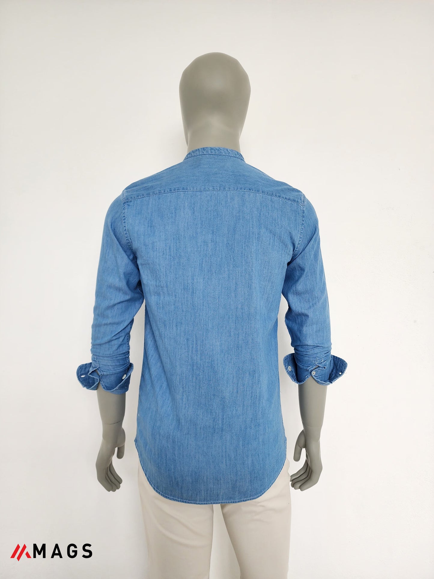 Salt Sky Chambray Long-Sleeve Shirt