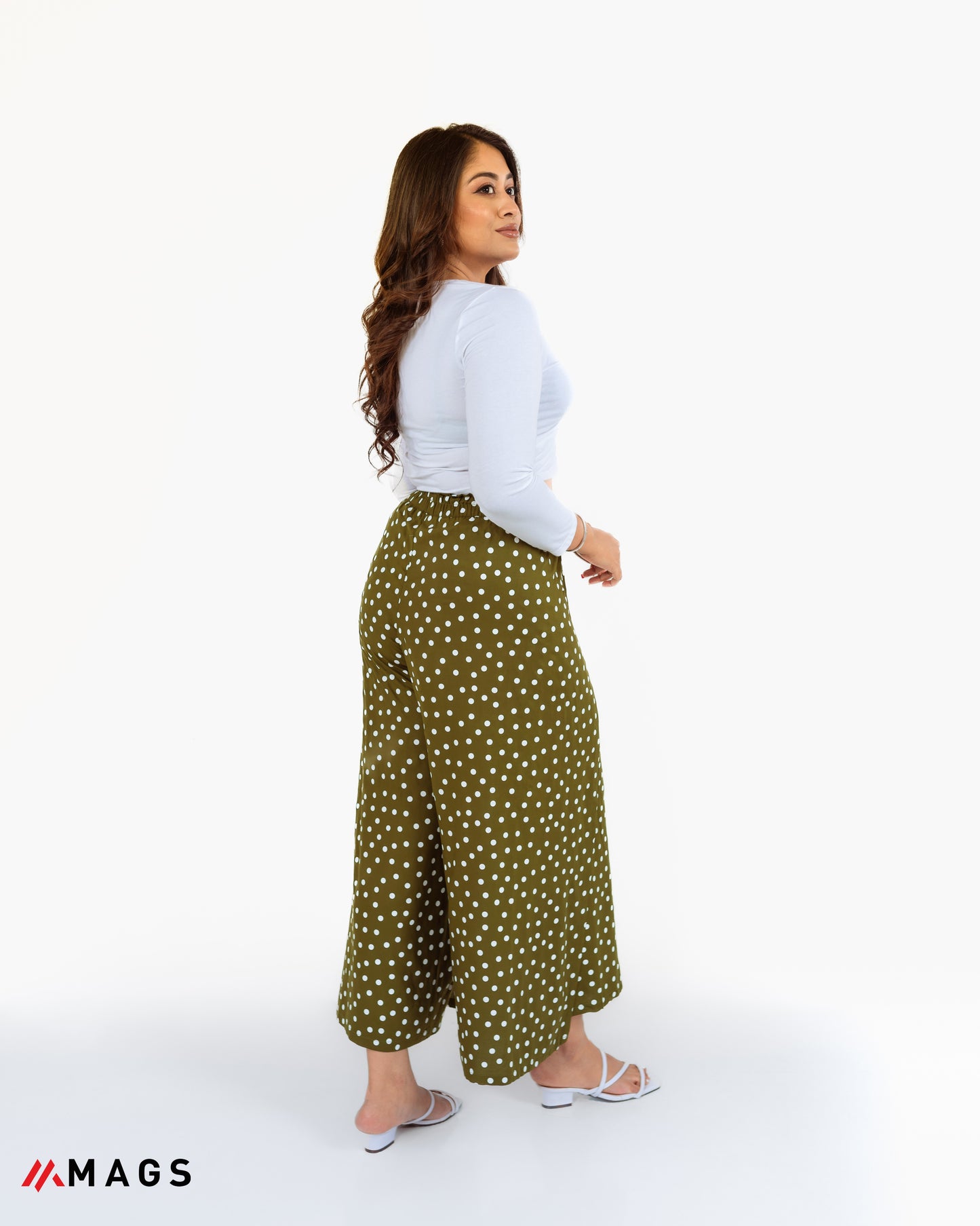 Twist & Dot Wrap Trouser