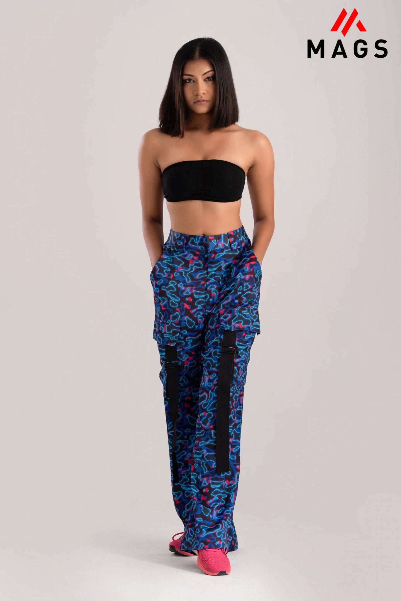 Printed Cargo Pant