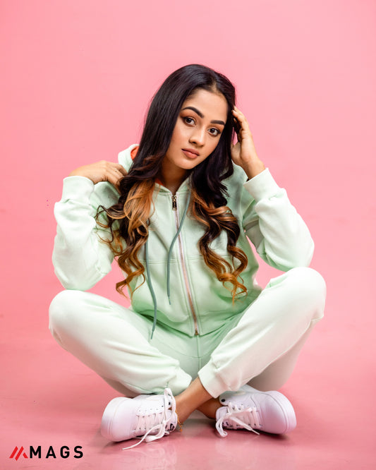 Glow Green Jogger Pant
