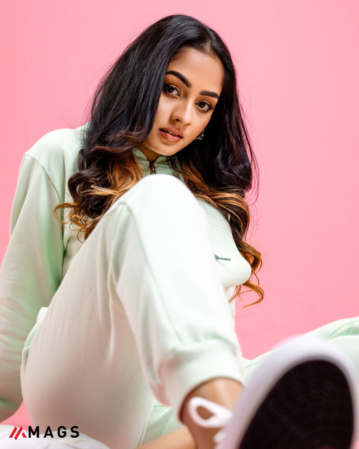 Glow Green Jogger Pant