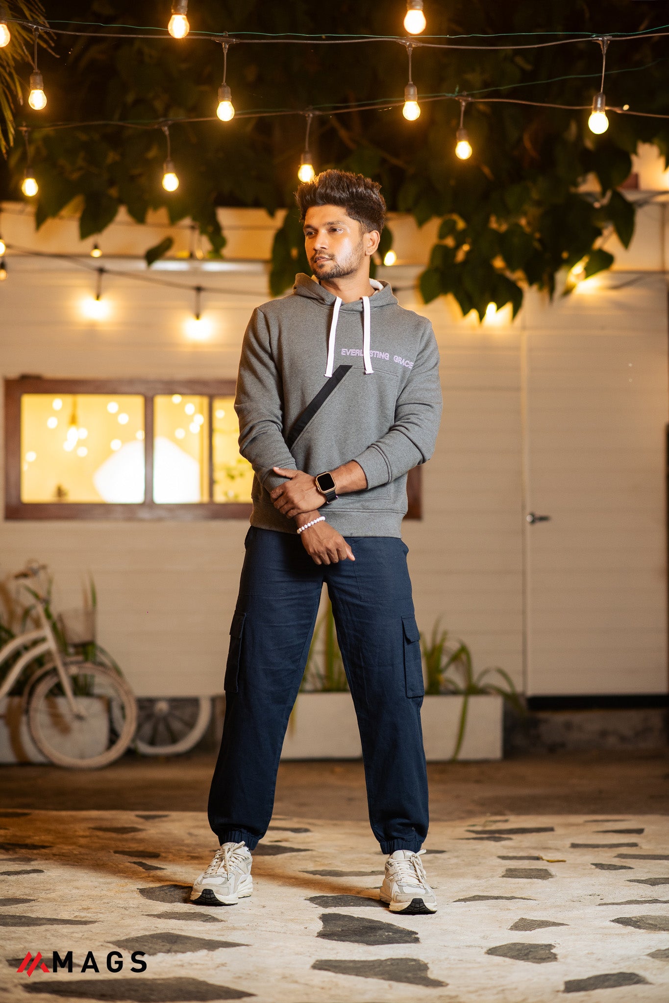 Navy Blue Cargo Pant
