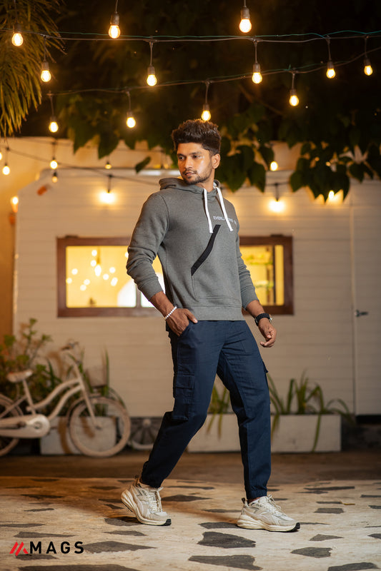 Navy Blue Cargo Pant