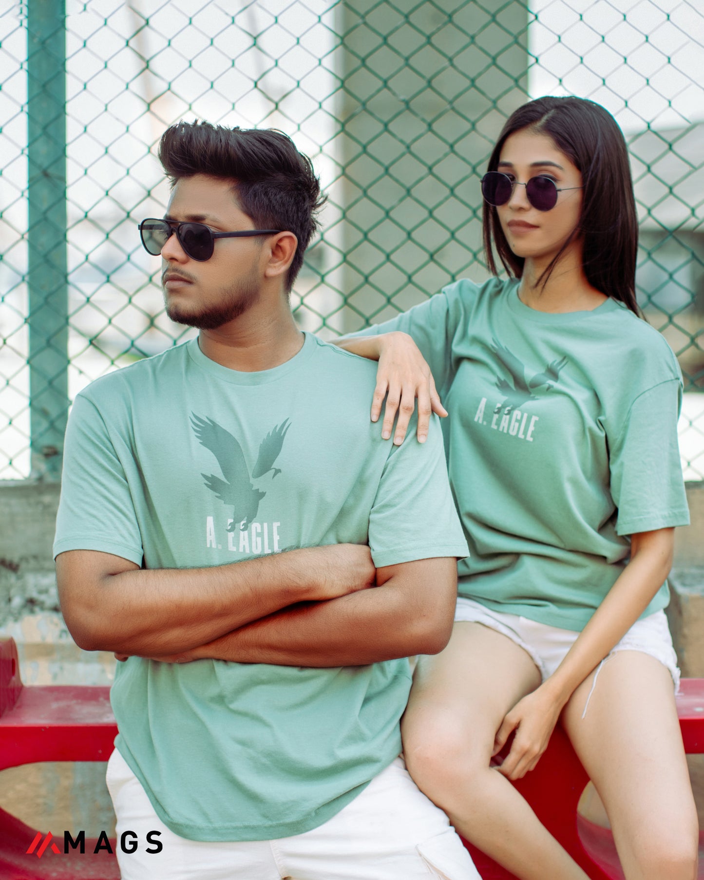 Regular Fit Crew-Neck AE T-Shirt