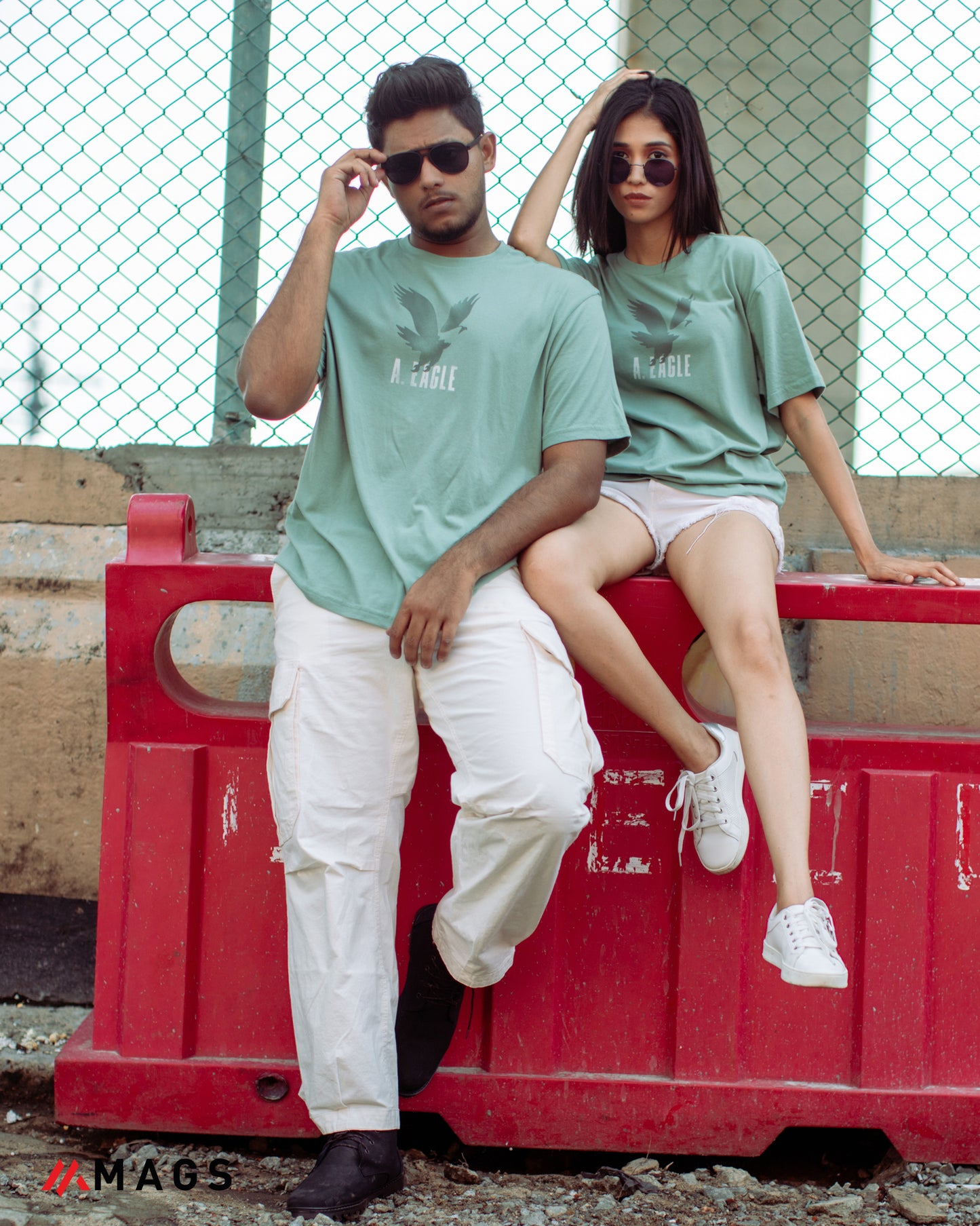 Regular Fit Crew-Neck AE T-Shirt