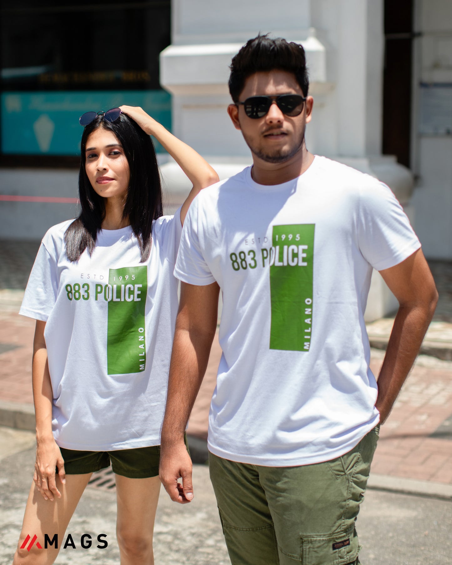883 Police Milano Printed T-Shirt