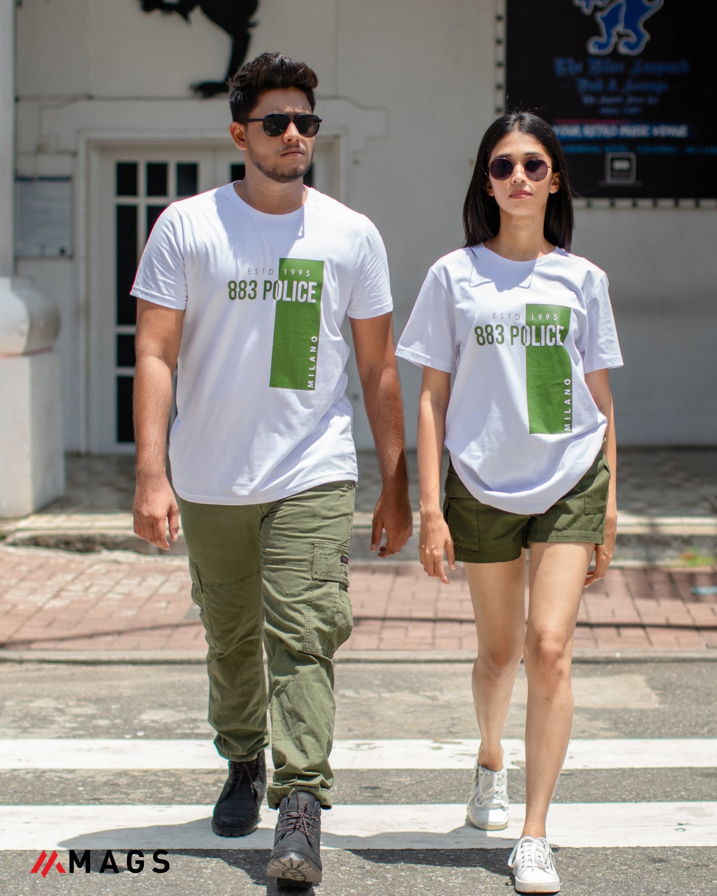883 Police Milano Printed T-Shirt