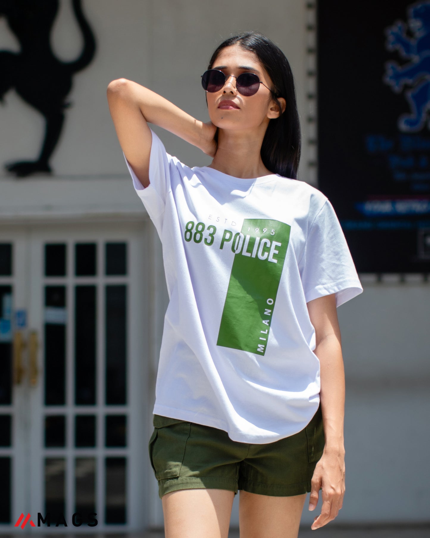 883 Police Milano Printed T-Shirt