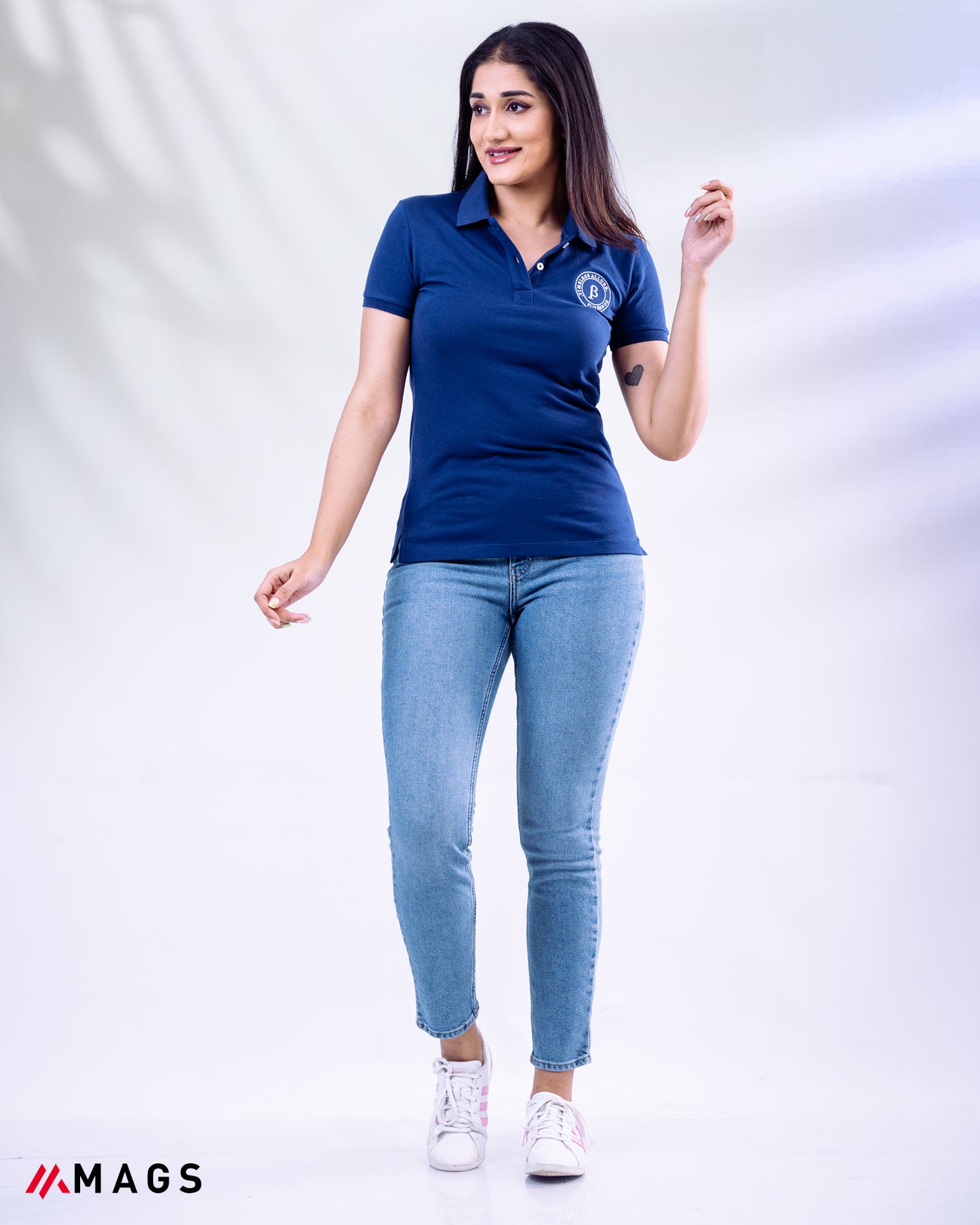 Embroidered Ladies Polo Shirt