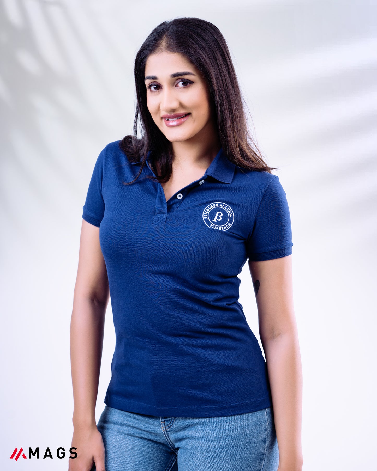 Embroidered Ladies Polo Shirt