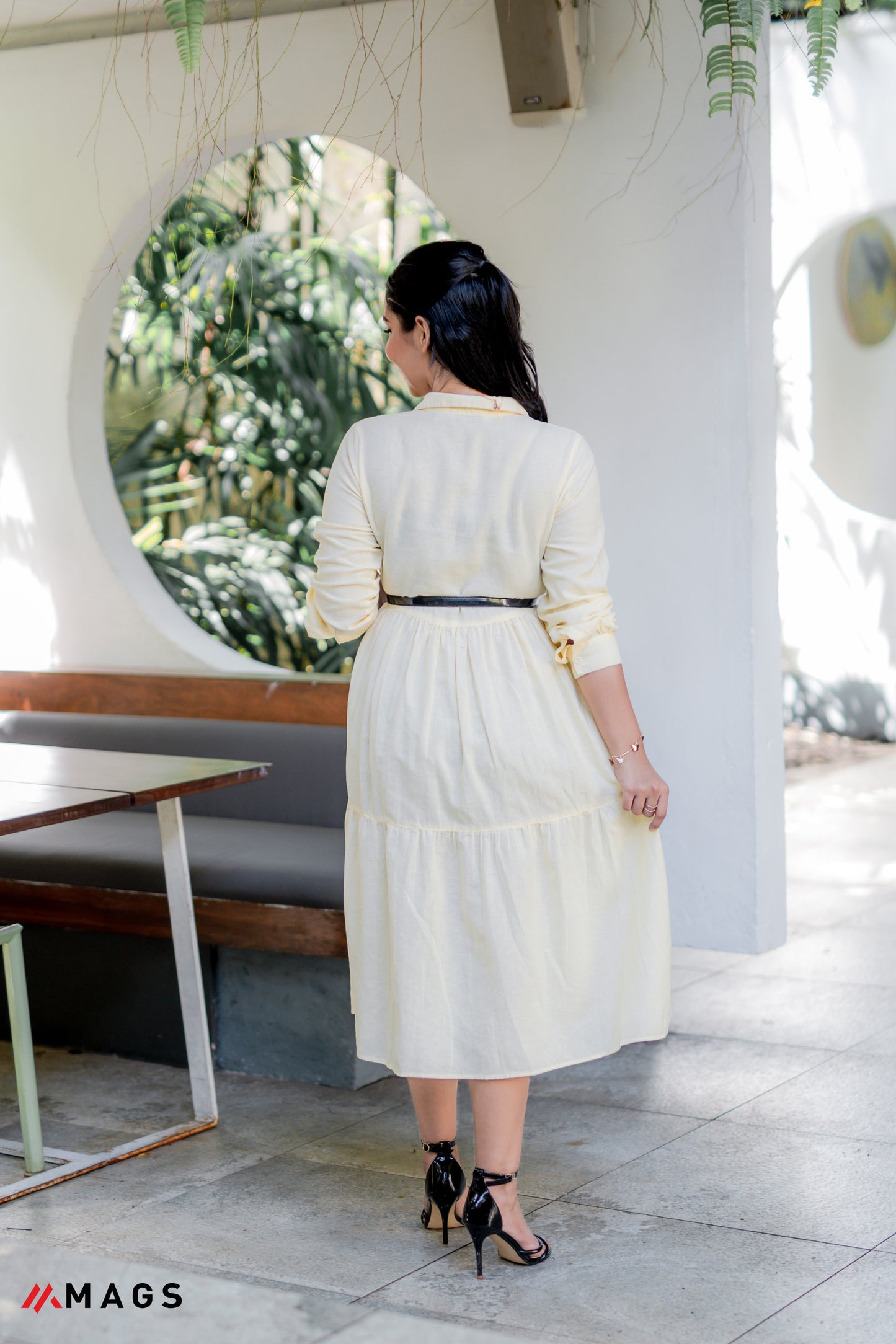 Yellow Sunshine Flowy Maxi Dress