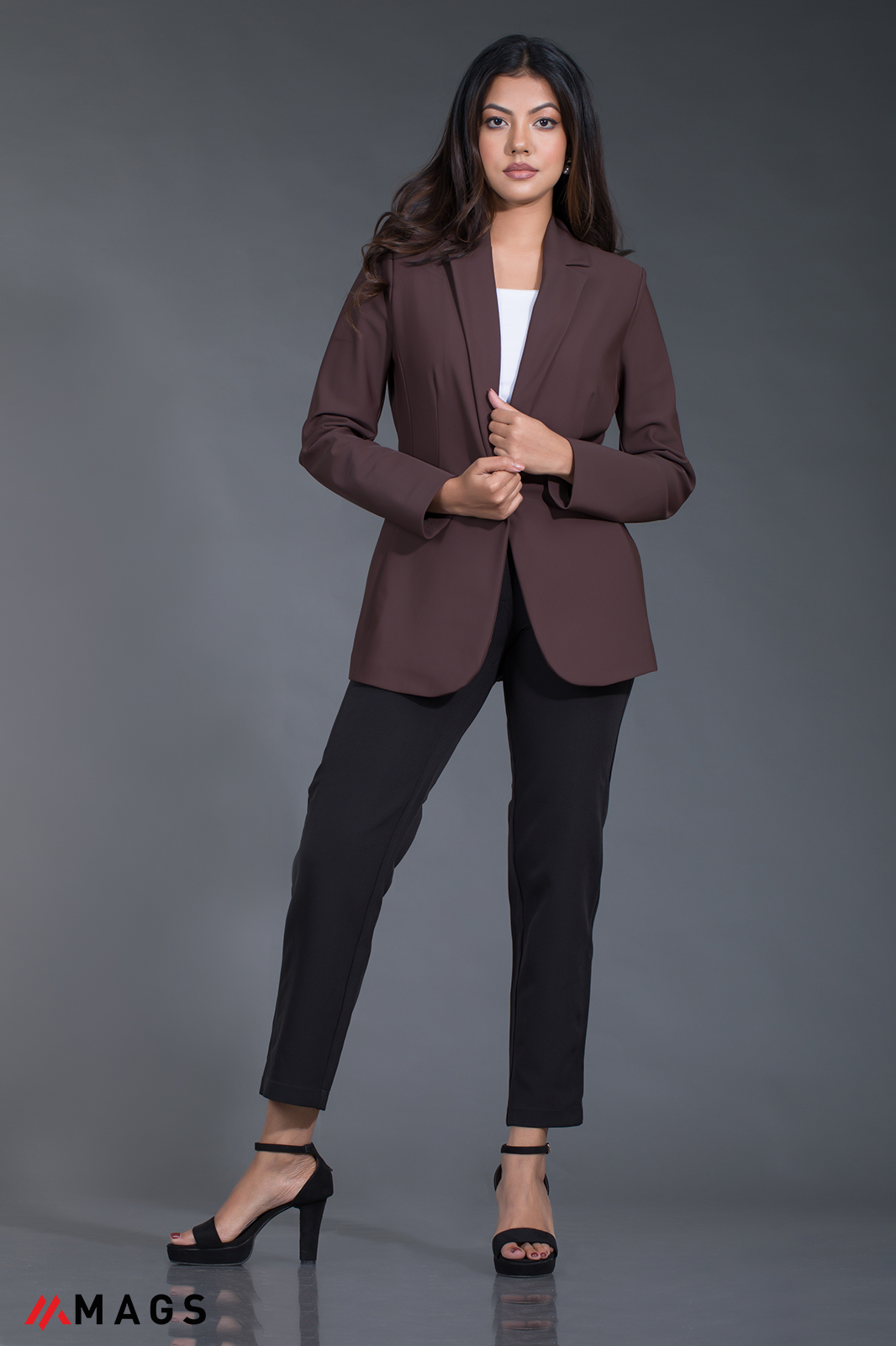 Dark Brown Precision Blazer