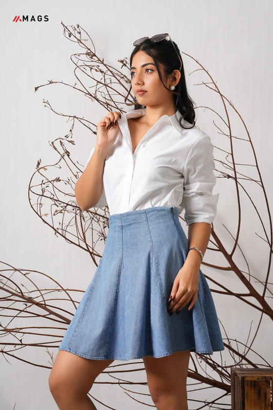 Horizon Straight Mini Skirt