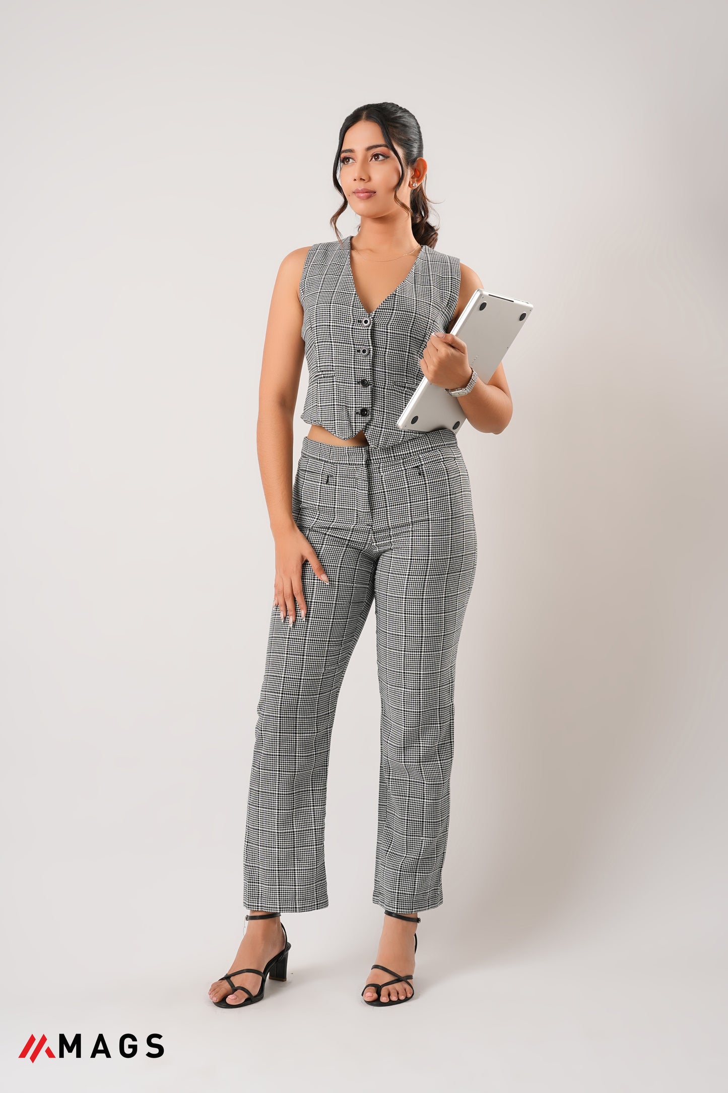 Lily Dark Waist Coat - Pant