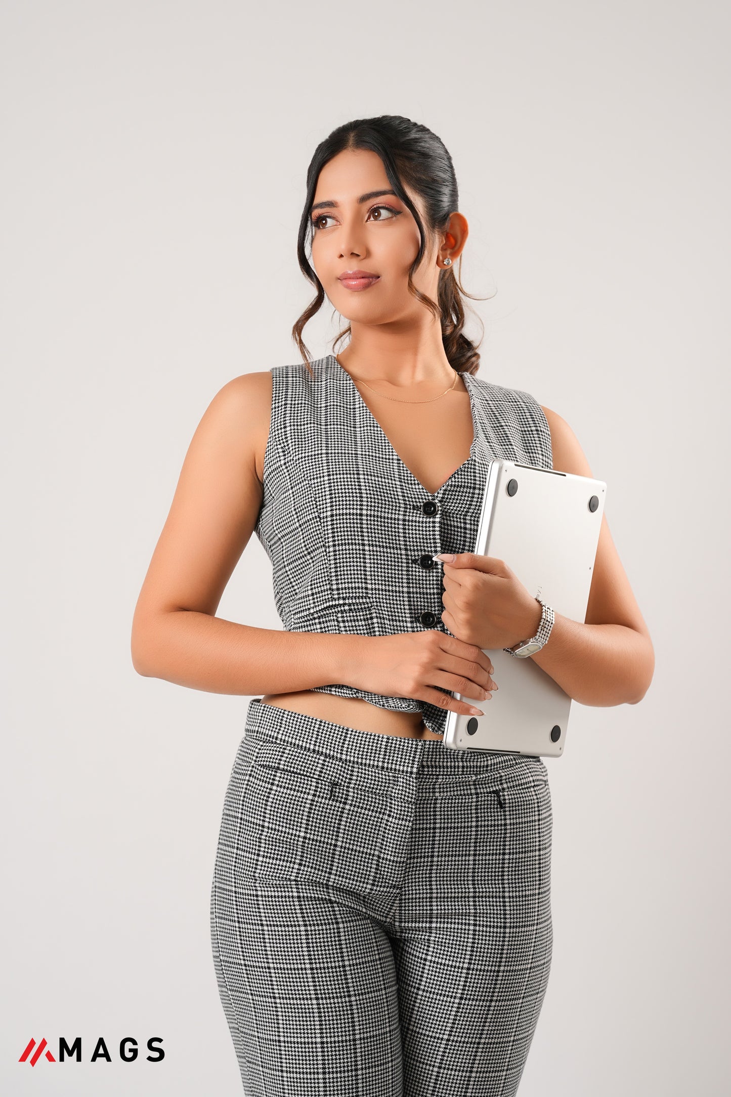 Lily Dark Waist Coat - Top