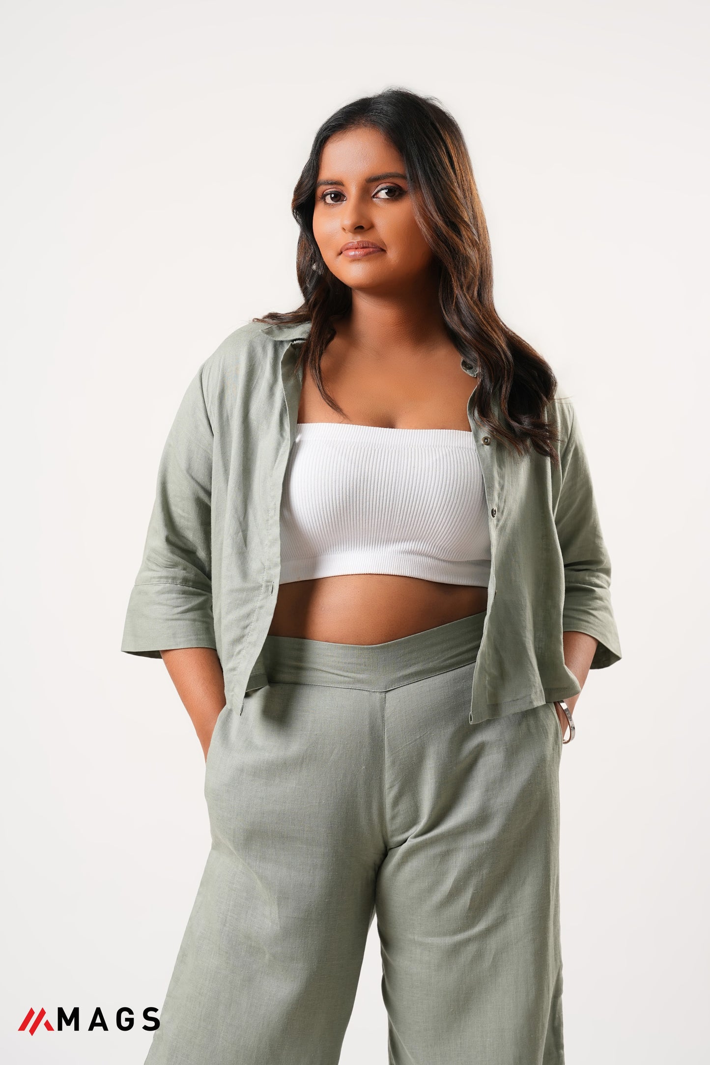 Mint Bloom Two-Piece Set