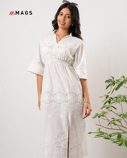 White Orchid Dress
