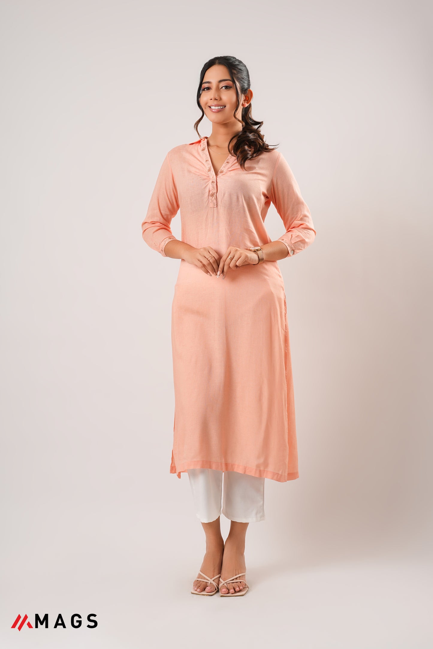 Rosy Glow Kurta Top