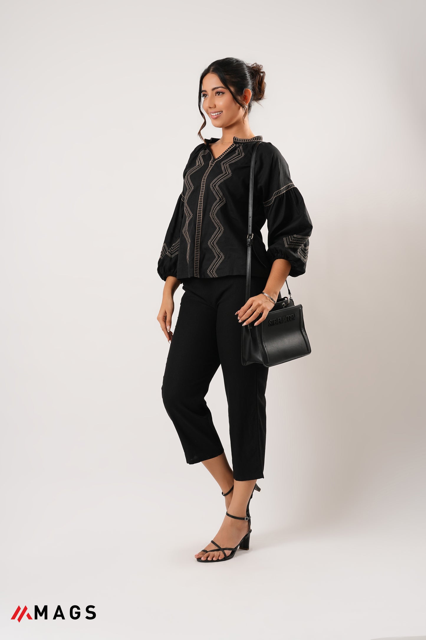 Boho Bloom Embroidered Top