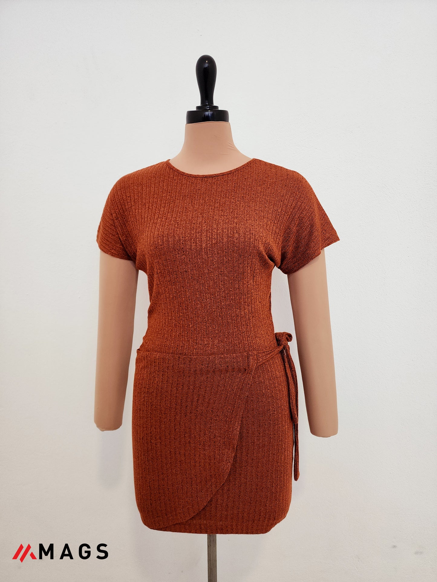 Ribbon Tie Bodycon Dress
