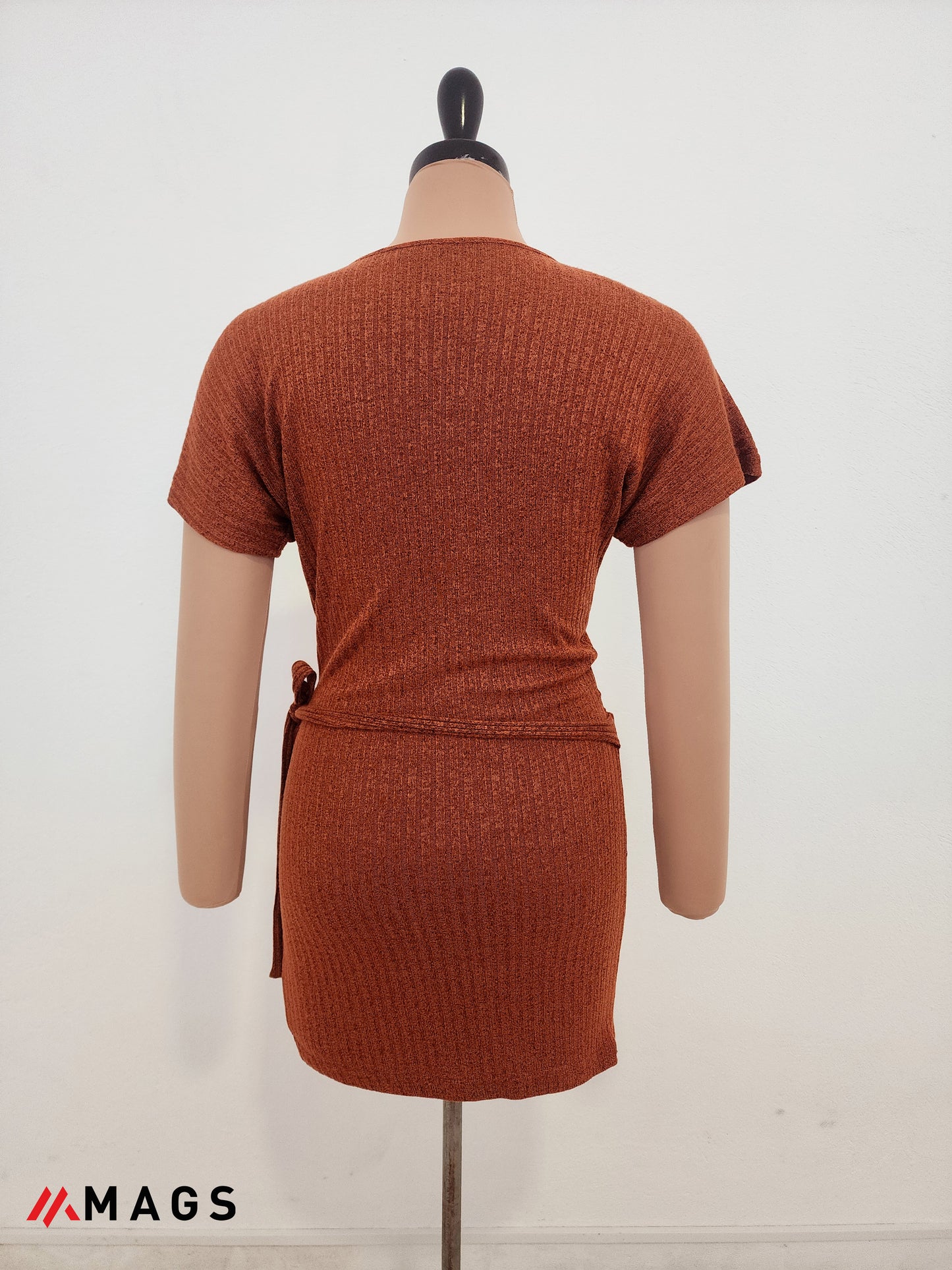 Ribbon Tie Bodycon Dress