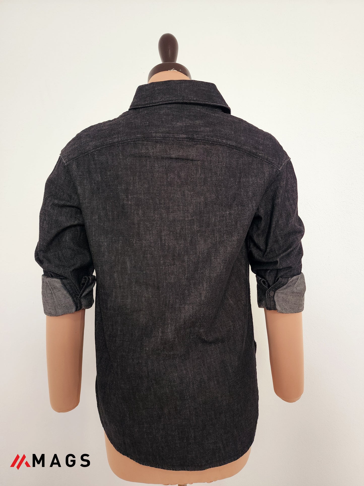 Timeless Long Sleeve Button Down Shirt - Black