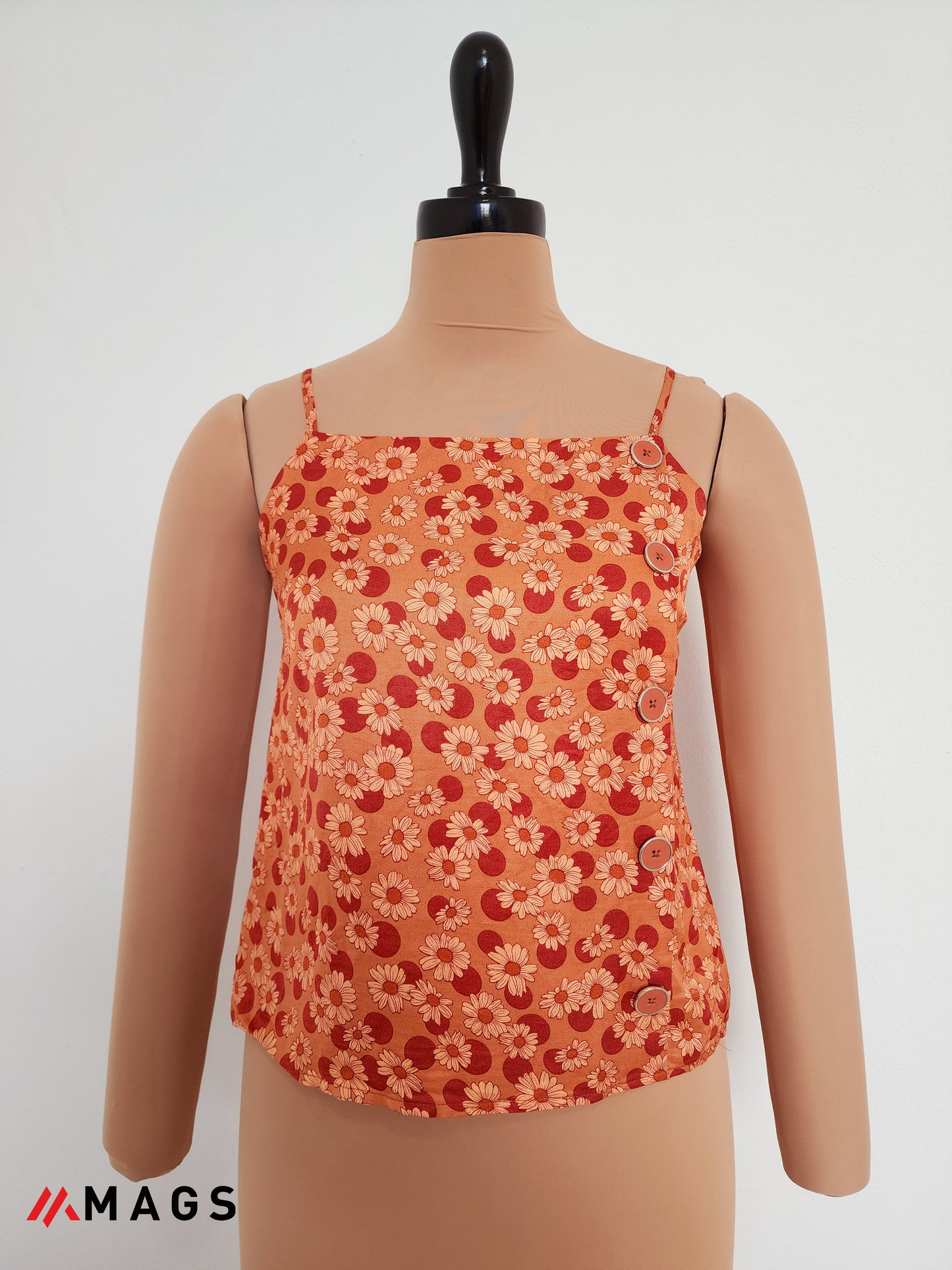 Flora Flick Cute Crop Top