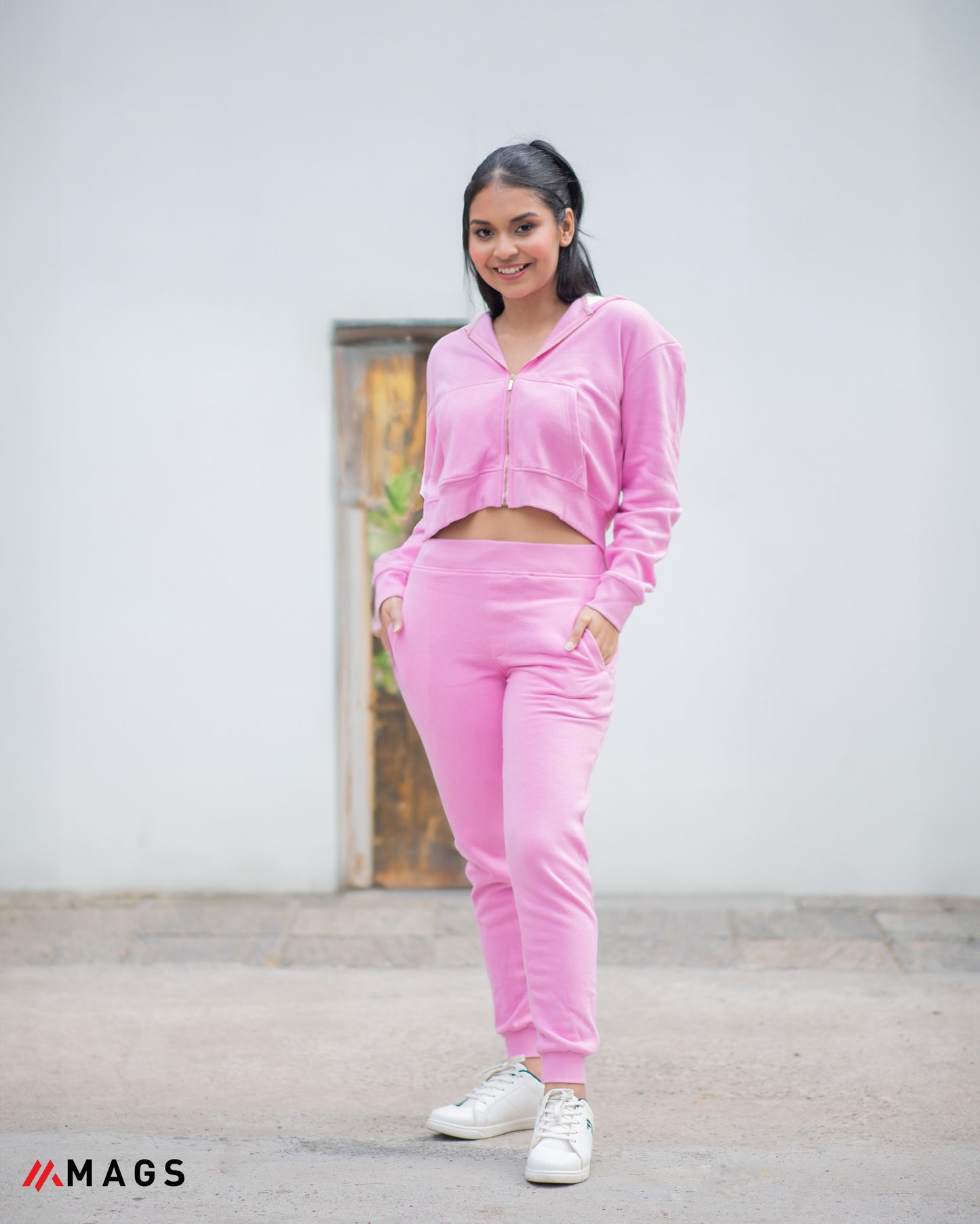 Fashionable Pink Jogger Pant