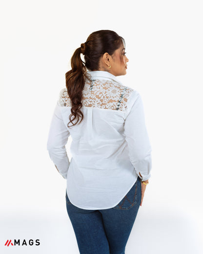 Lace Whisper Elegance Top