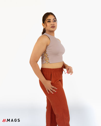 Loop-line Luxe Crop Top