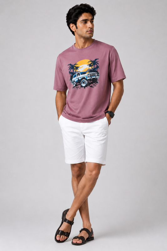 Breeze-line Cloud Weave Tee