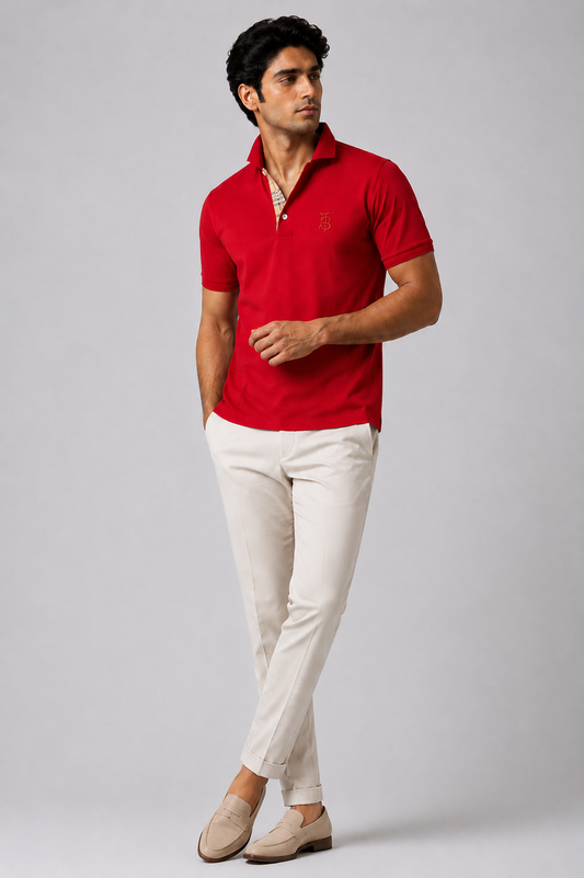 Ruby Trim Collar Tee