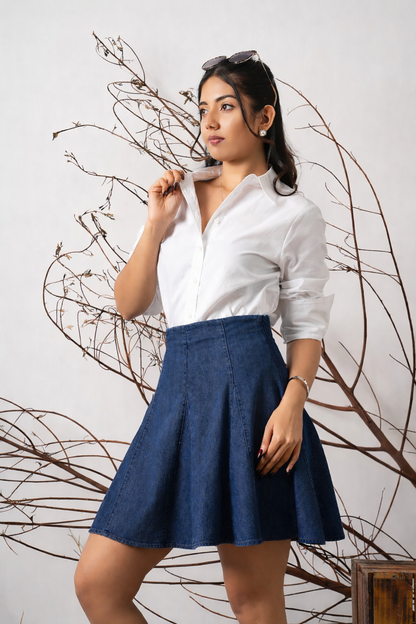 Horizon Straight Mini Skirt