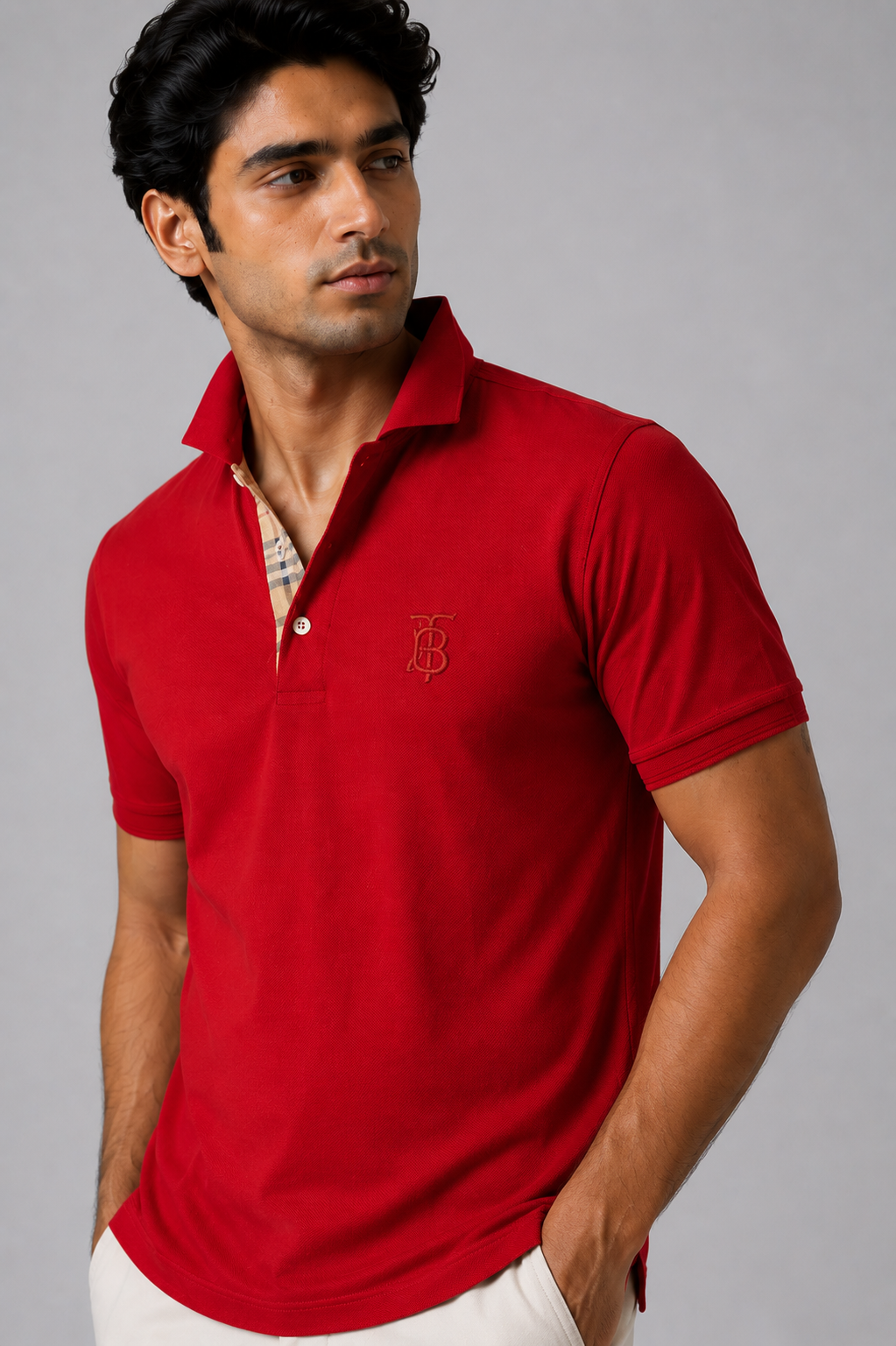 Ruby Trim Collar Tee