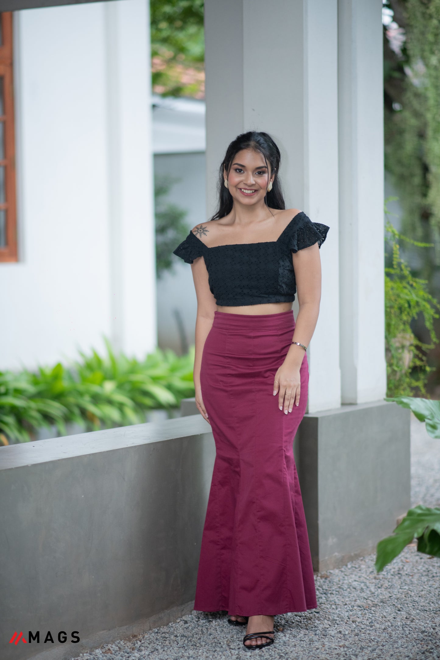 Ravishing Fishtail Maxi Skirt