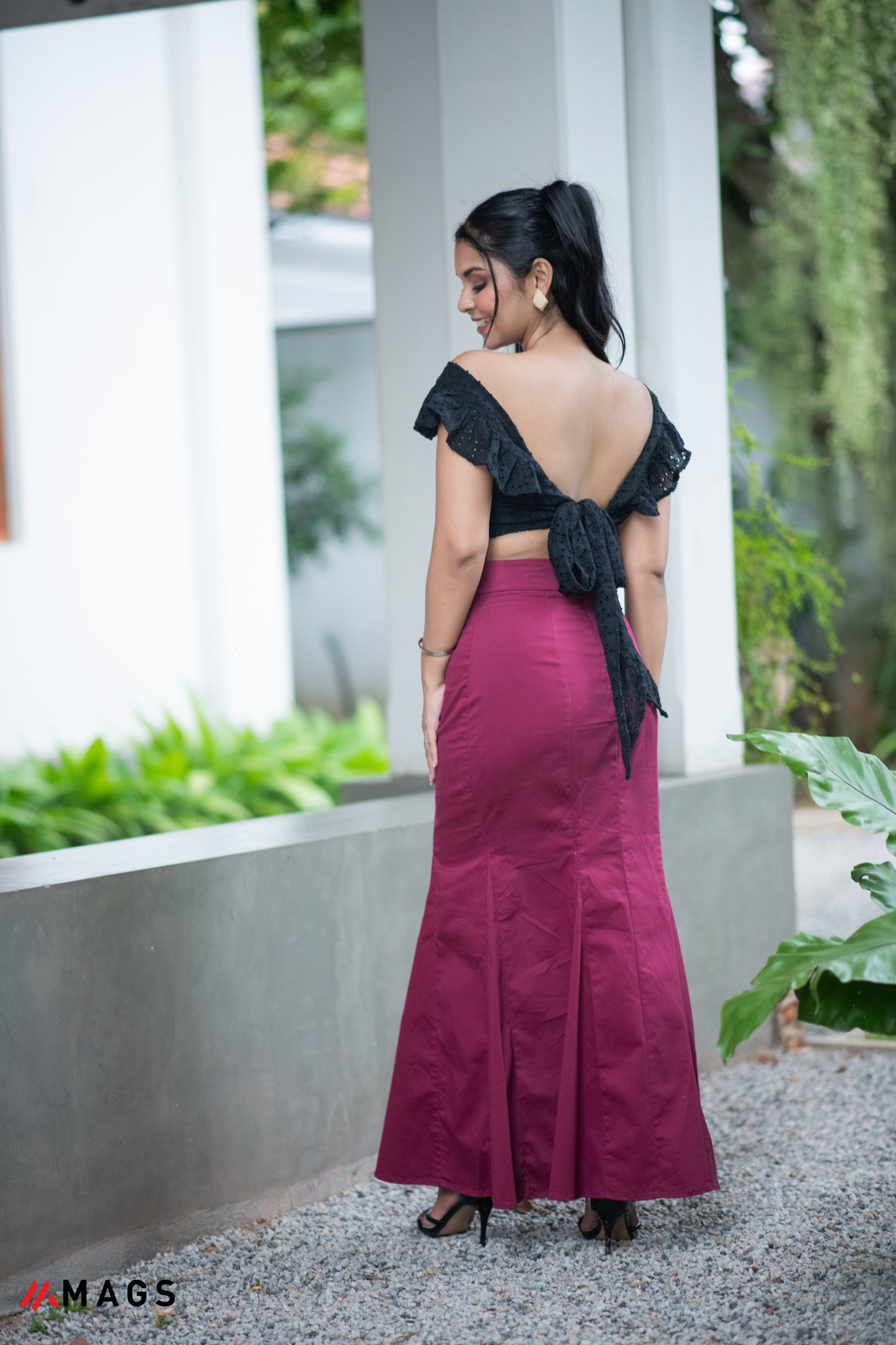 Ravishing Fishtail Maxi Skirt