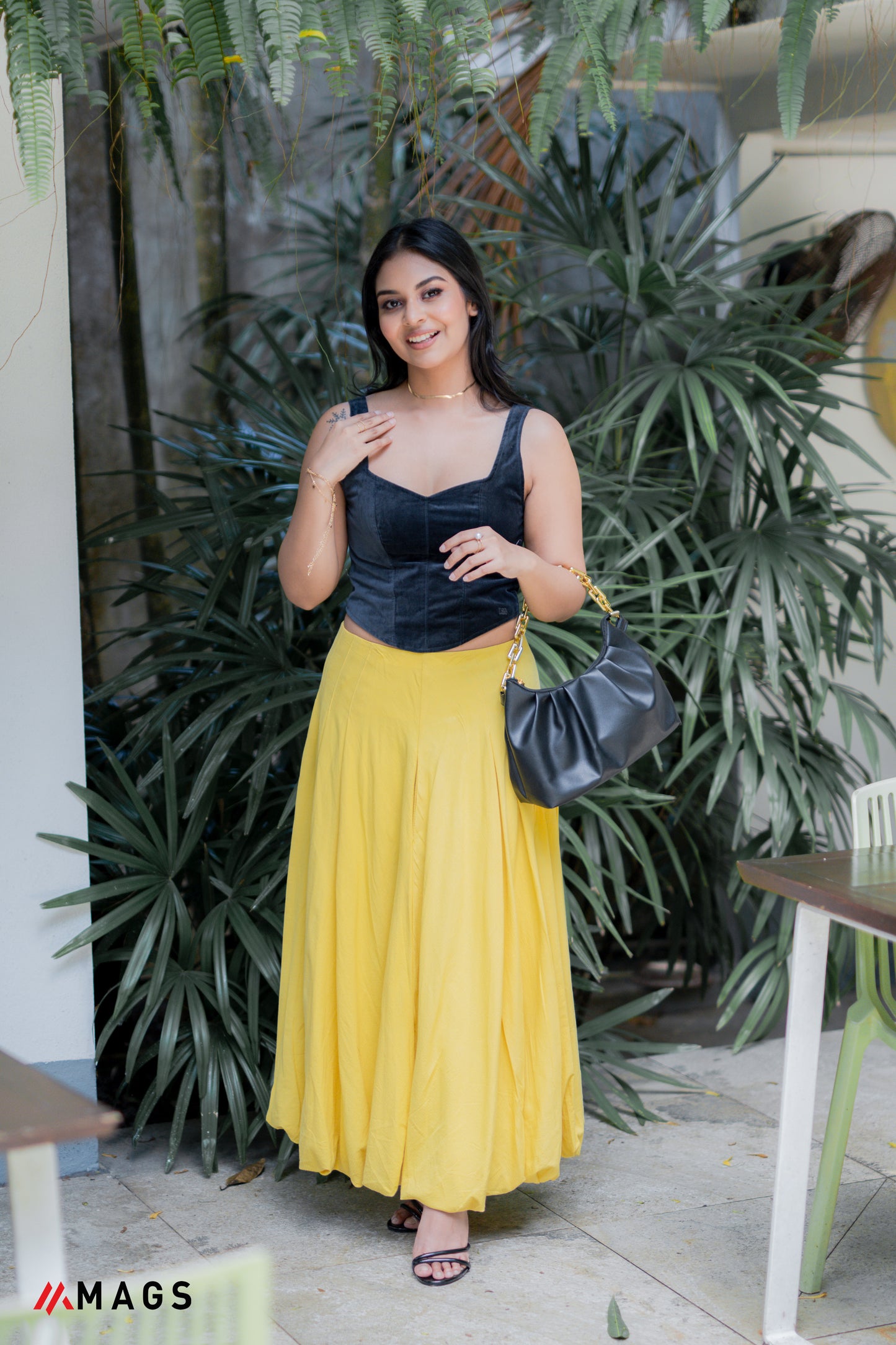 Lemon Zest Balloon Skirt