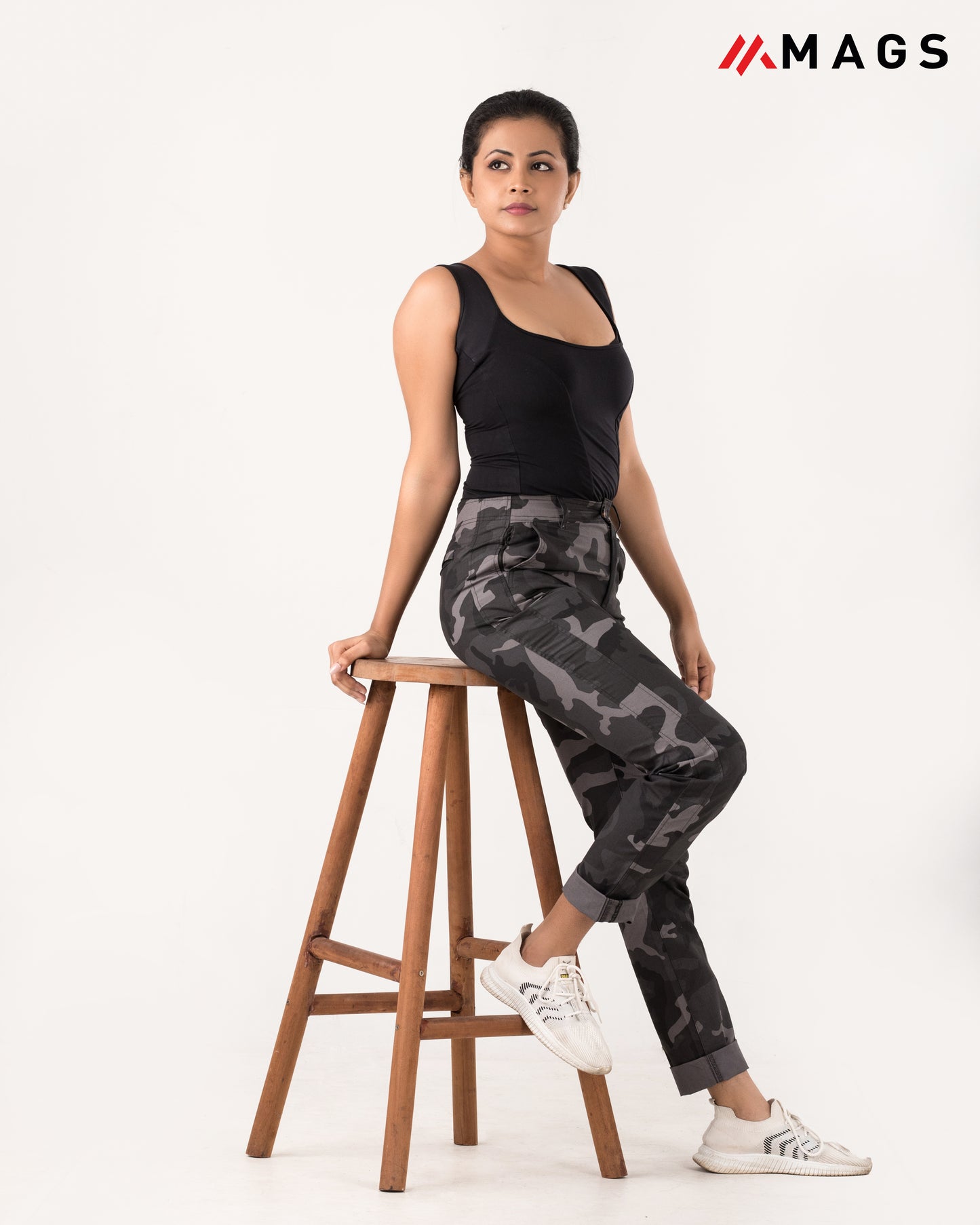 Camo Pant - Black