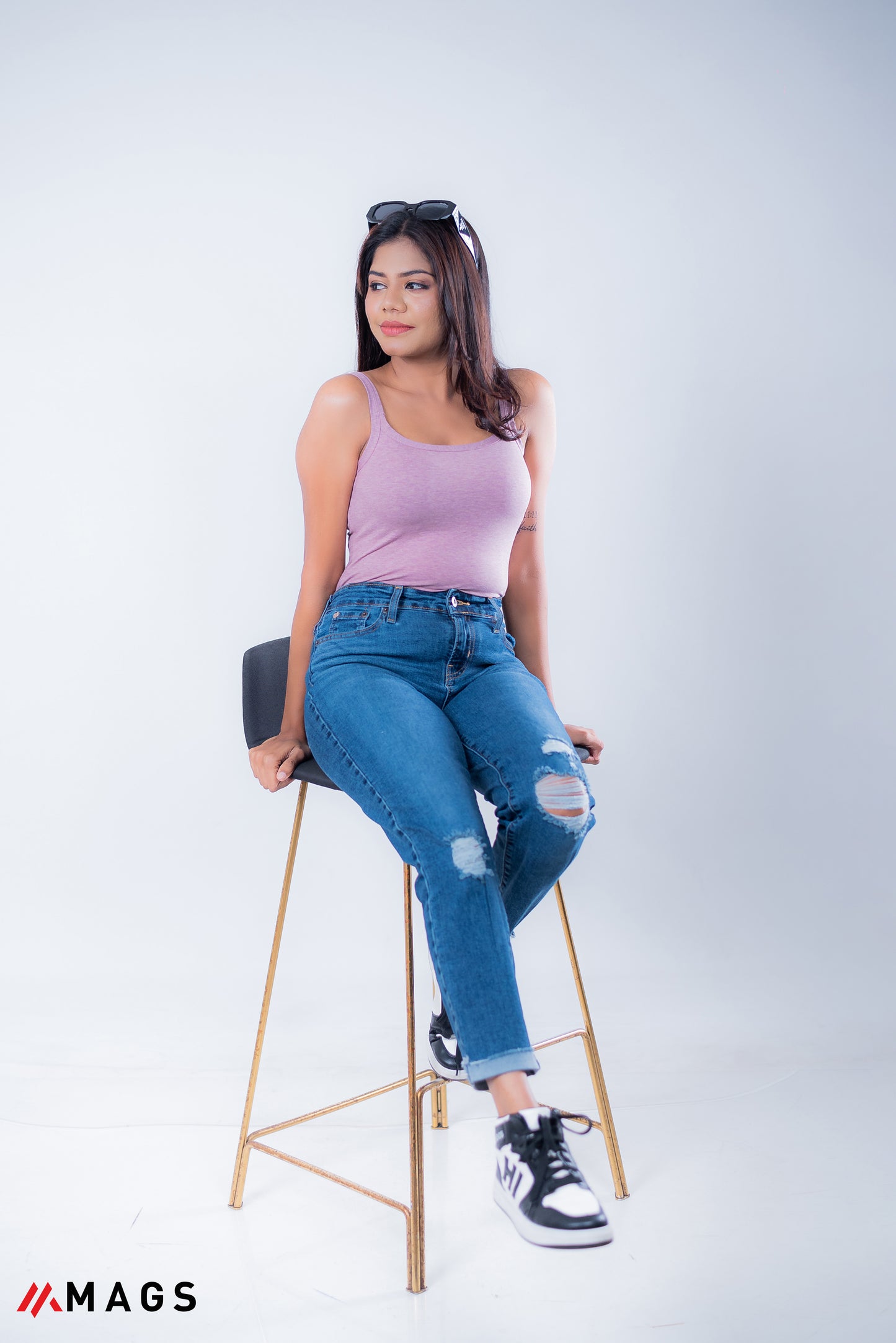 Cotton Candy Curve Skinny Top