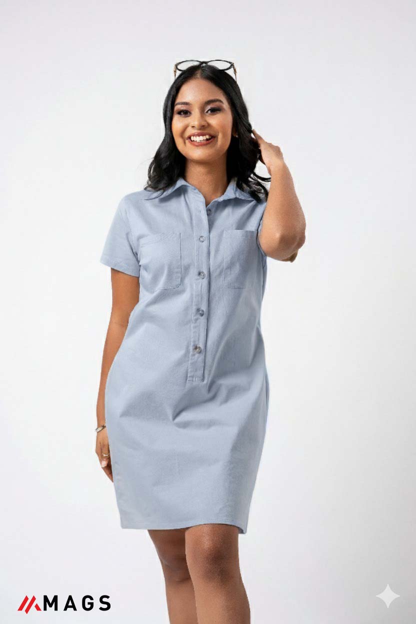Cloudlight Cotton Dress