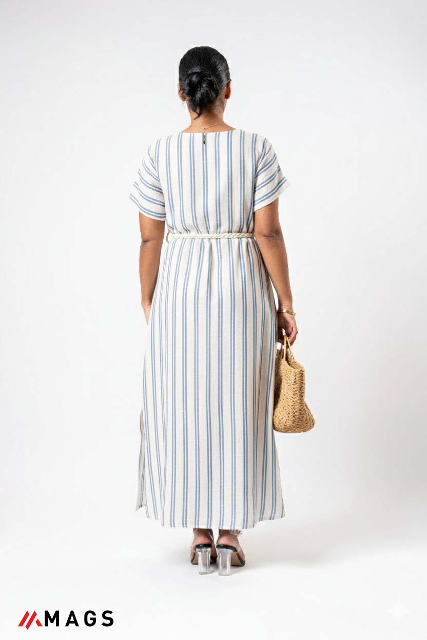 Striped Serenity Dress