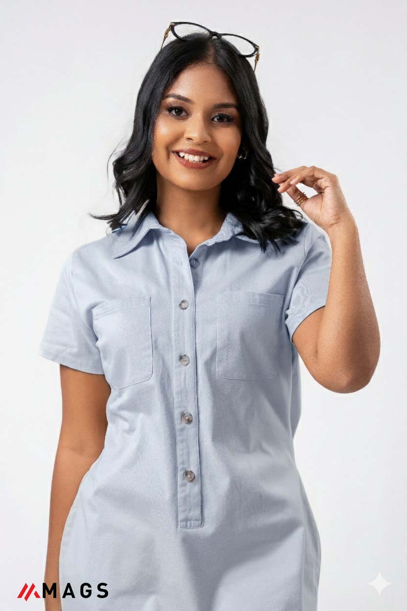 Cloudlight Cotton Dress