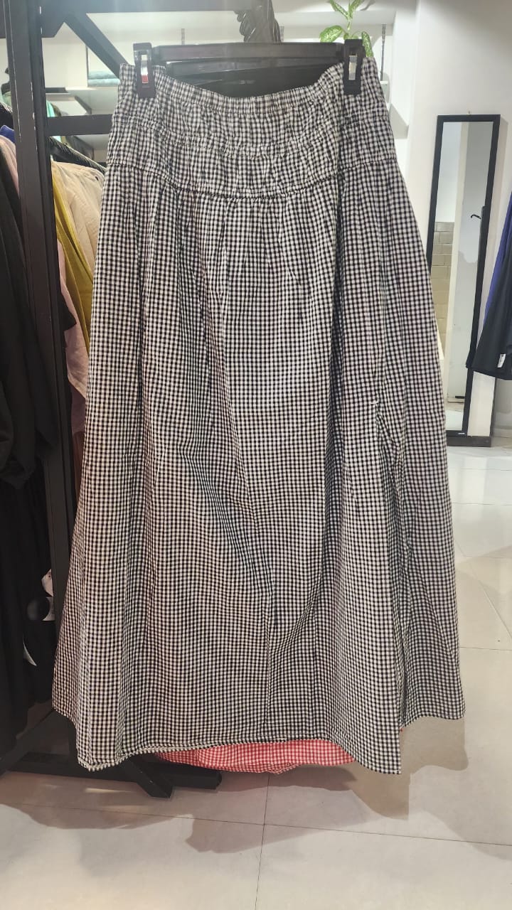 Check Skirt